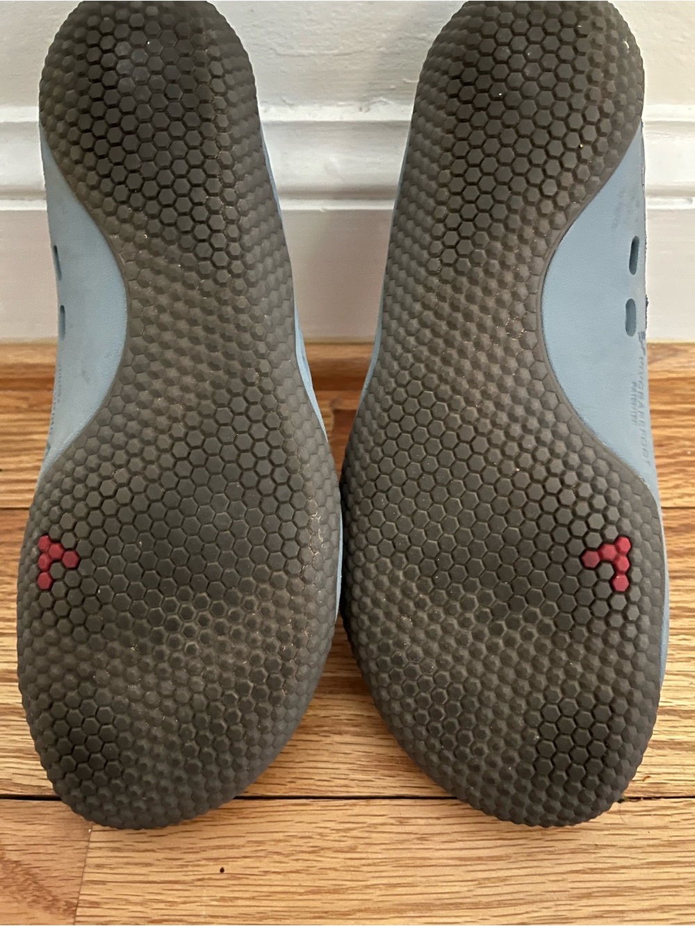 Vivobarefoot Ultra III Bloom blue gray barefoot shoes 38L US 8 - Picture 6 of 8